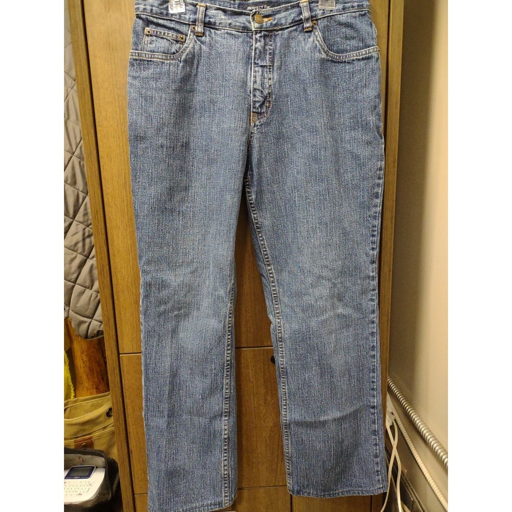 Bill Blass VTG Womens 10 Jeans Perfect Fit Blue Jeans Denim Hi Rise 33x29‎